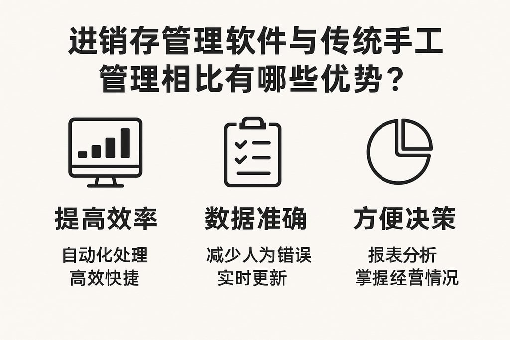 进销存管理软件与传统手工管理相比有哪些优势？