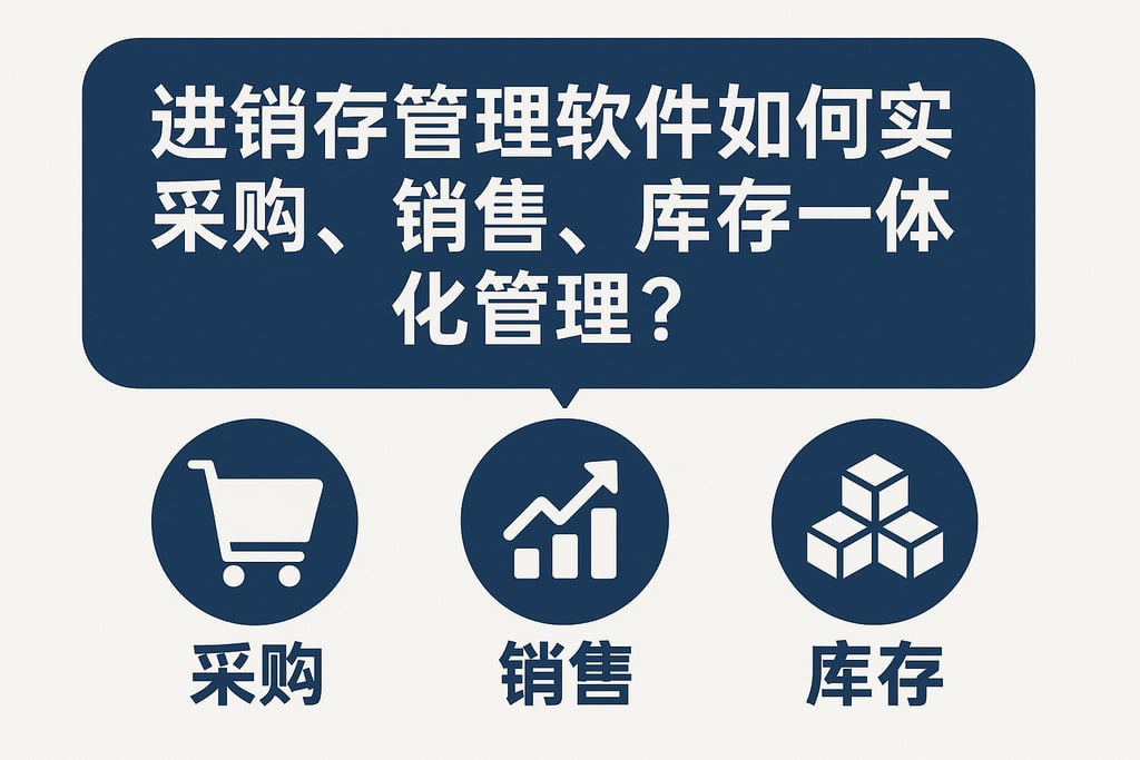 进销存管理软件如何实现采购、销售、库存一体化管理？