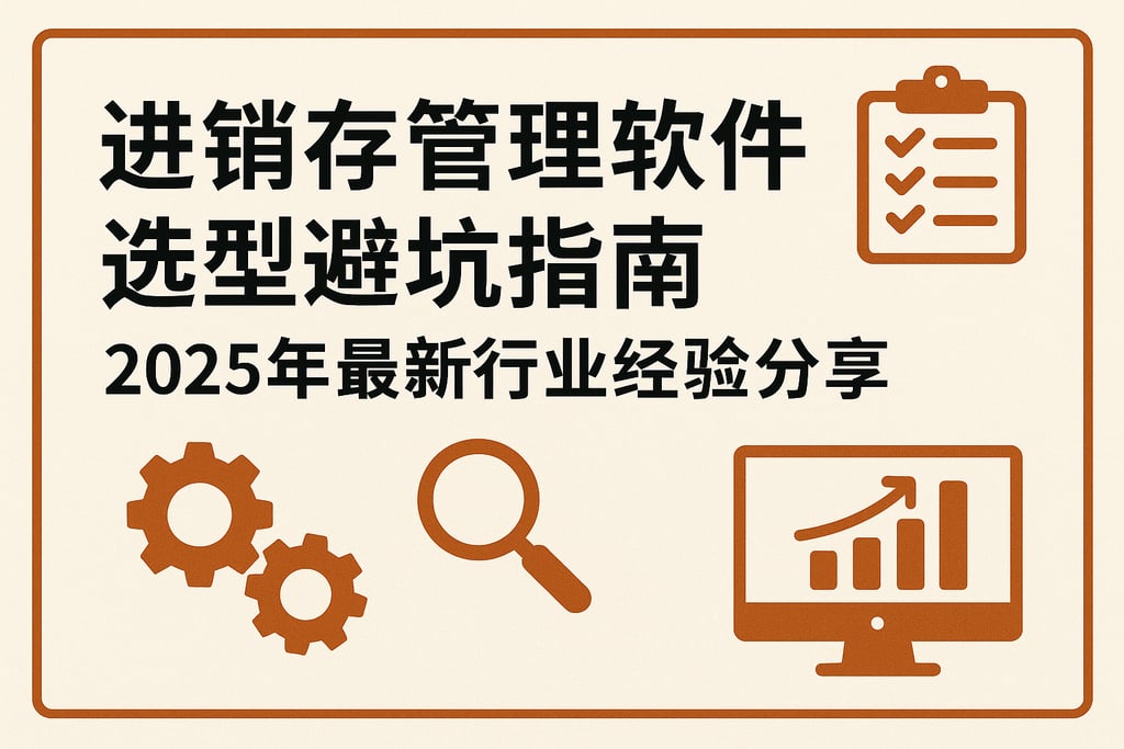 进销存管理软件选型避坑指南，2025年最新行业经验分享