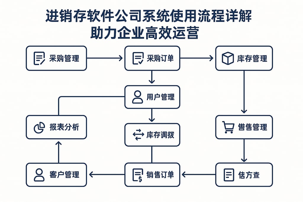 进销存软件公司系统使用流程详解，助力企业高效运营
