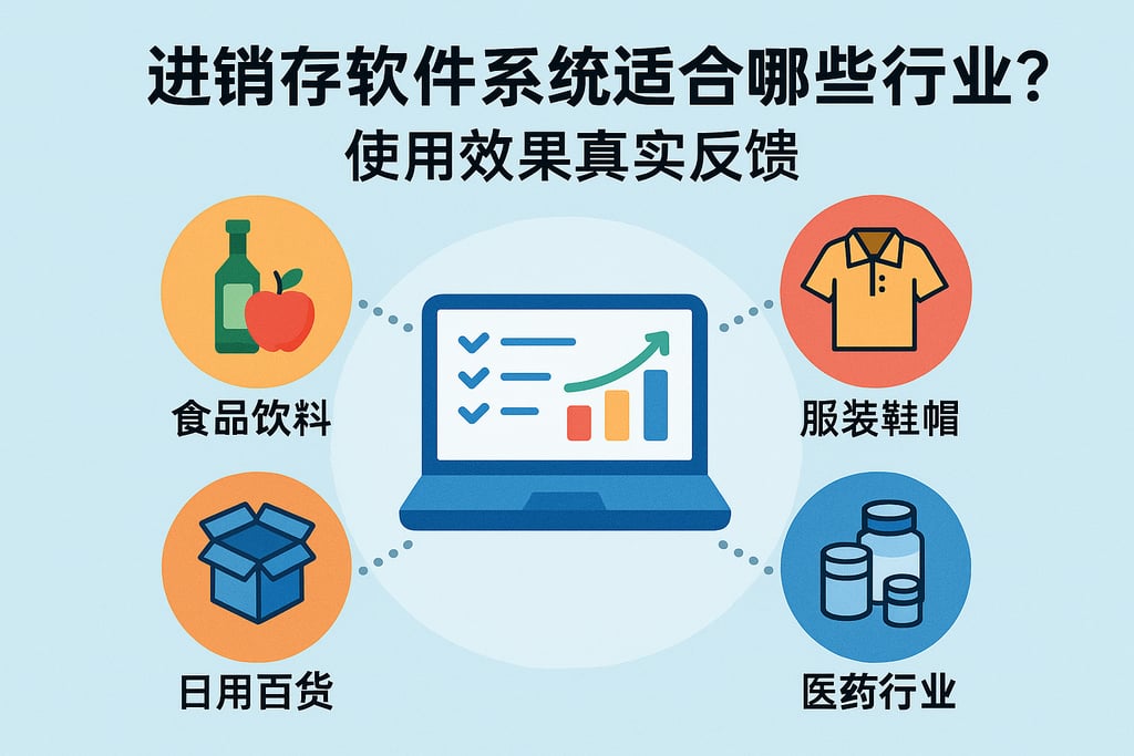进销存软件公司系统适合哪些行业？使用效果真实反馈