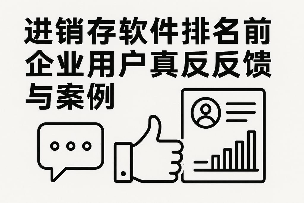 进销存软件排名背后的企业用户真实反馈与案例