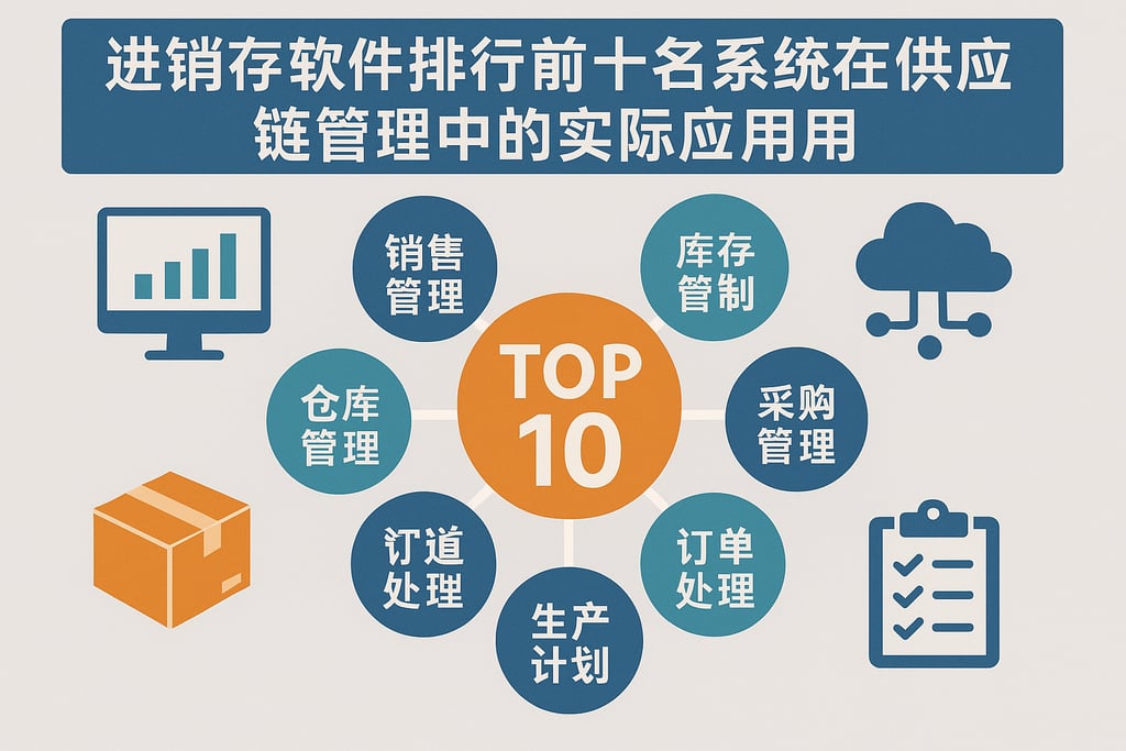 进销存软件排行榜前十名系统在供应链管理中的实际应用