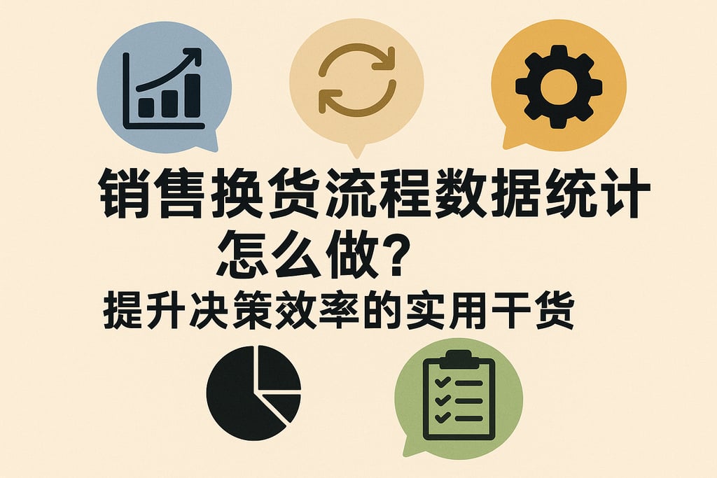 销售换货流程数据统计怎么做？提升决策效率的实用干货