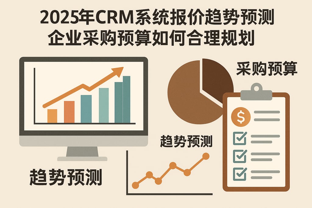 2025年CRM系统报价趋势预测，企业采购预算如何合理规划
