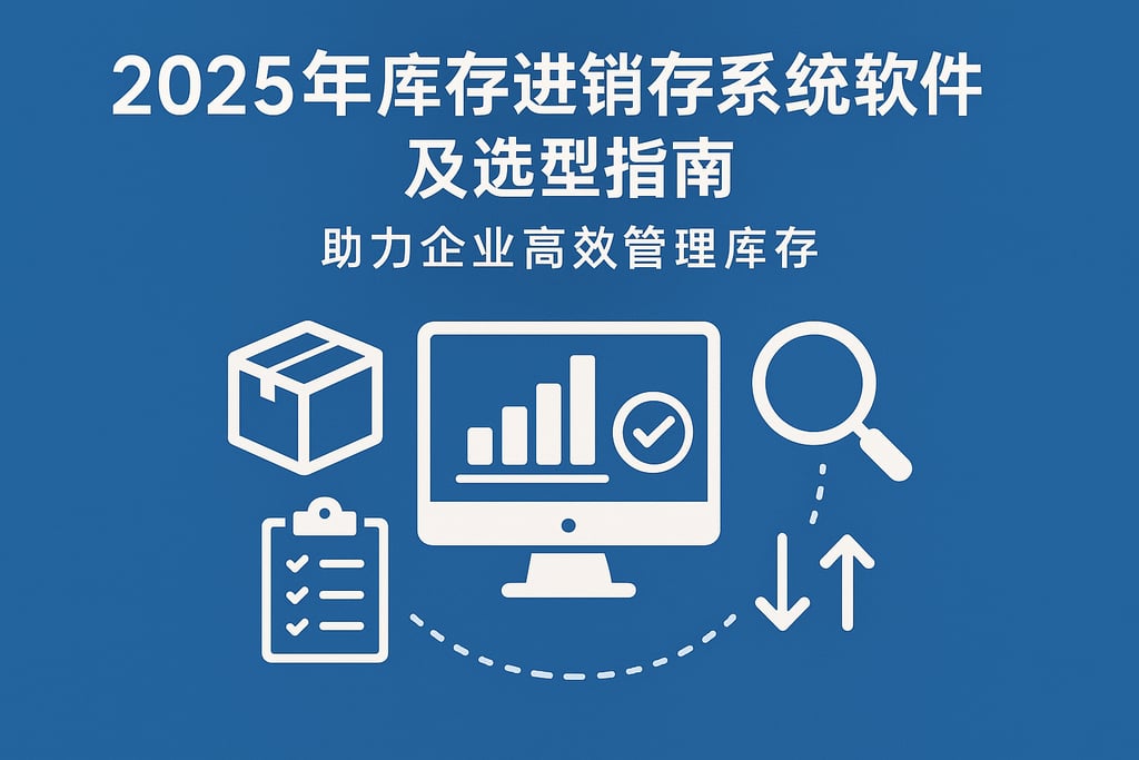 2025年库存进销存系统软件推荐及选型指南，助力企业高效管理库存
