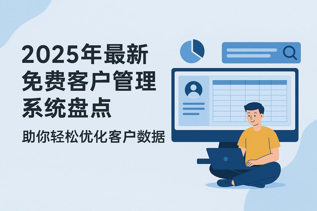2025年最新免费客户管理系统盘点，助你轻松优化客户数据