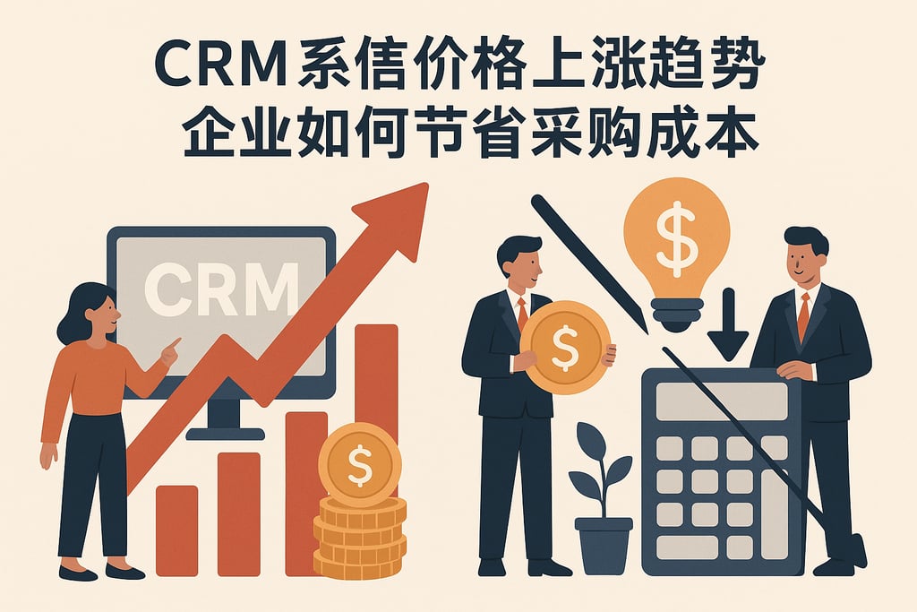 CRM系统价格上涨趋势，企业如何节省采购成本