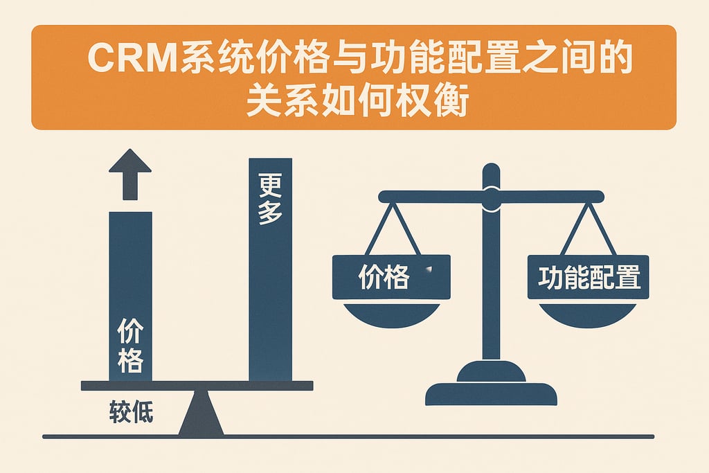 CRM系统价格与功能配置之间的关系如何权衡