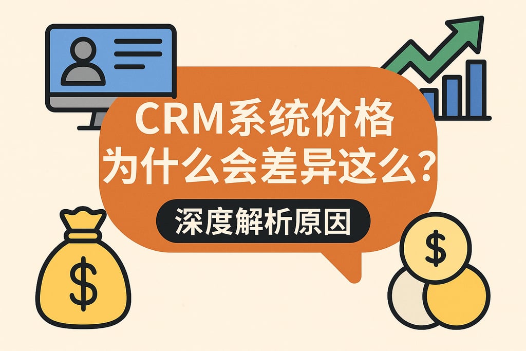 CRM系统价格为什么会差异这么大？深度解析原因