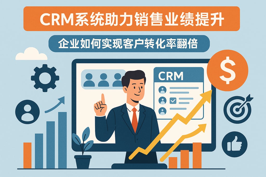 CRM系统助力销售业绩提升，企业如何实现客户转化率翻倍