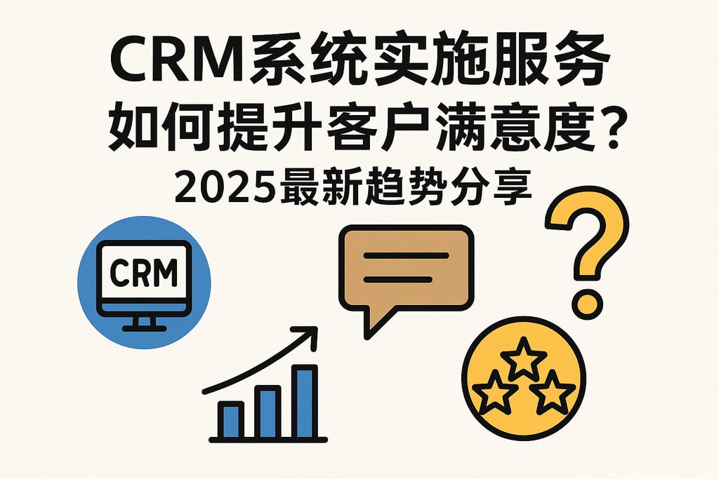 CRM系统实施服务如何提升客户满意度？2025最新趋势分享