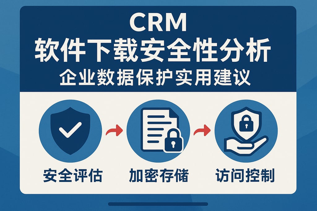 CRM软件下载安全性分析，企业数据保护实用建议