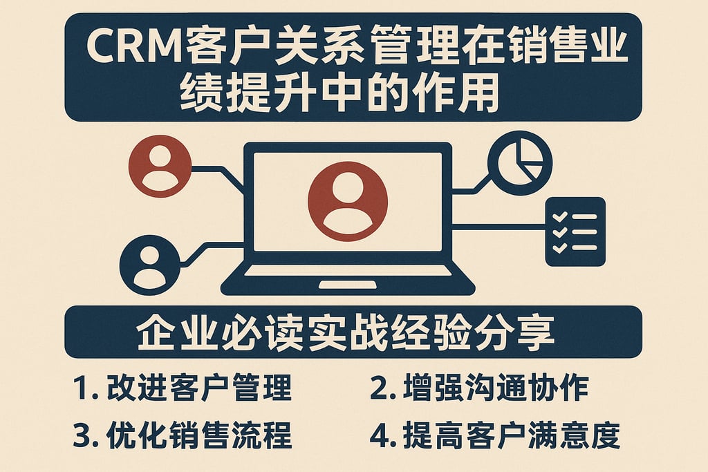 crm客户关系管理在销售业绩提升中的作用，企业必读实战经验分享