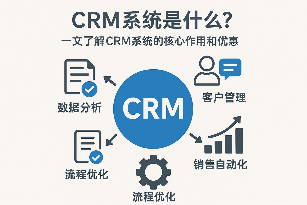 crm系统是什么？一文了解crm系统的核心作用和优势