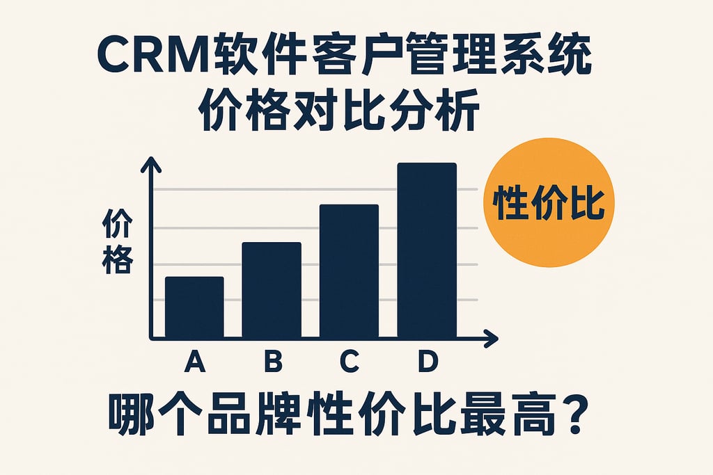 crm软件客户管理系统价格对比分析，哪个品牌性价比最高