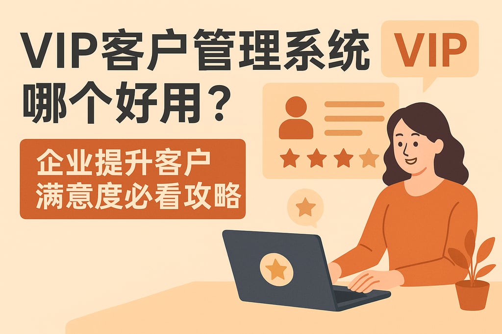 vip客户管理系统哪个好用？企业提升客户满意度必看攻略