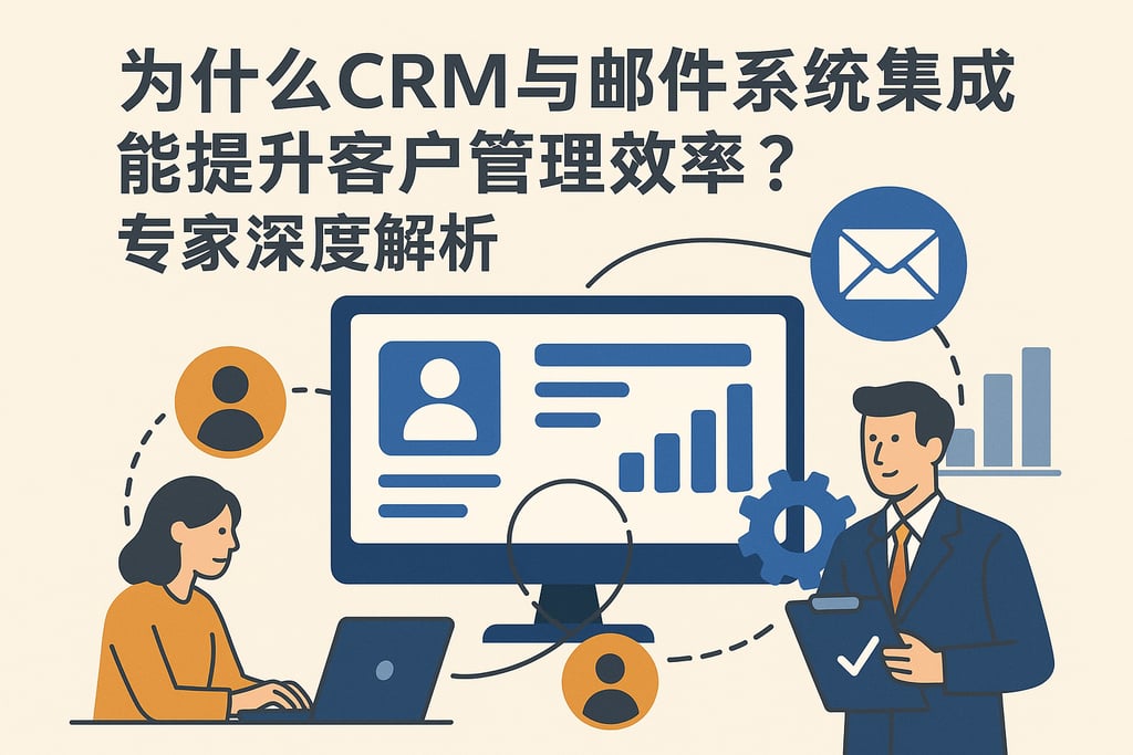 为什么CRM与邮件系统集成能提升客户管理效率？专家深度解析