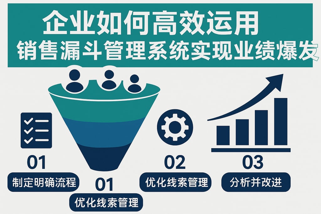 企业如何高效运用销售漏斗管理系统实现业绩爆发