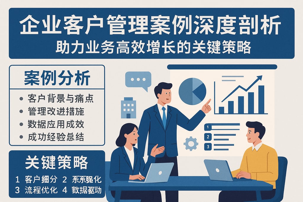 企业客户管理案例深度剖析，助力业务高效增长的关键策略