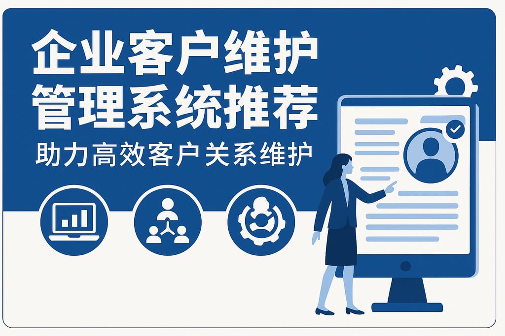 企业客户维护管理系统推荐，助力高效客户关系维护