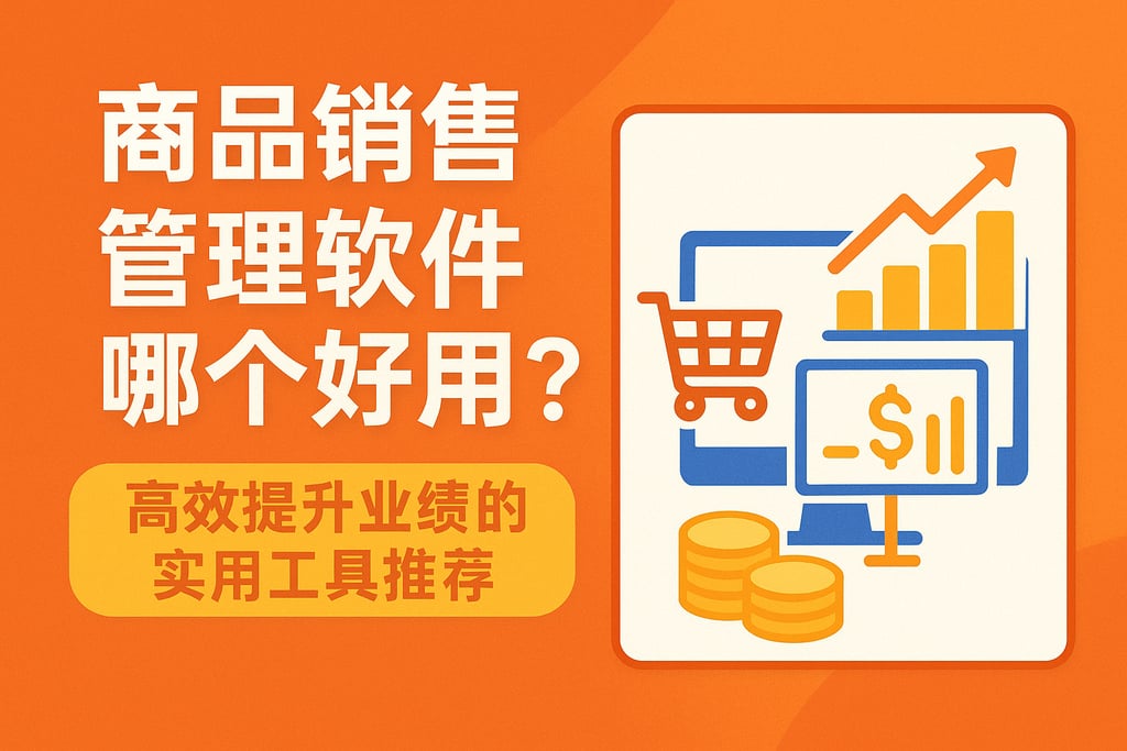 商品销售管理软件哪个好用？高效提升业绩的实用工具推荐