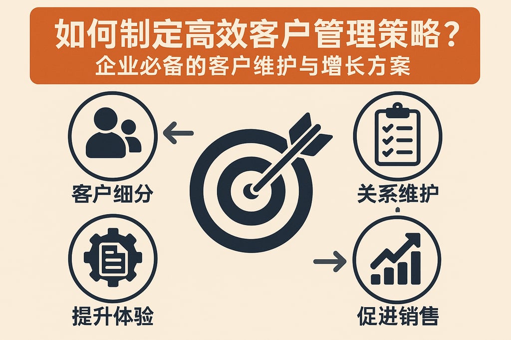如何制定高效客户管理策略？企业必备的客户维护与增长方案