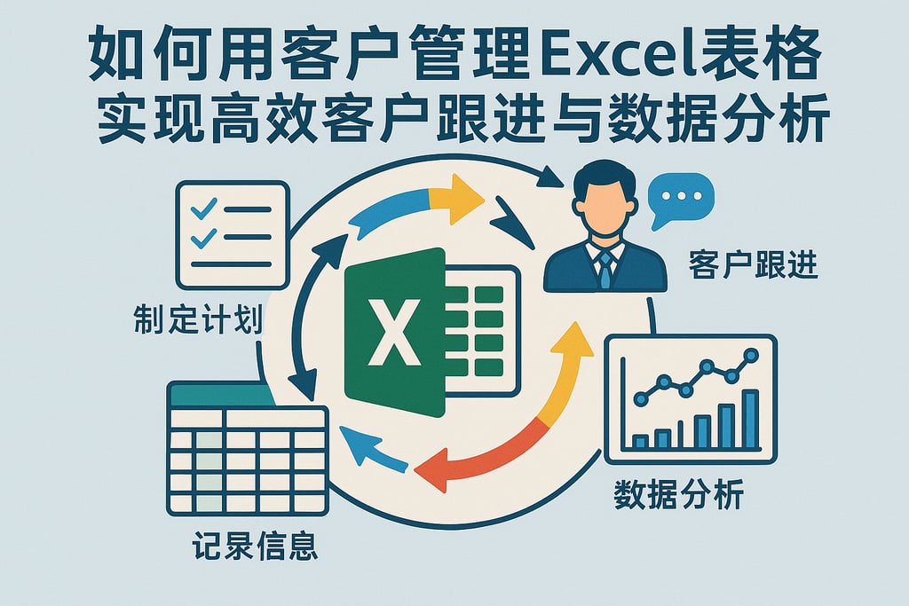 如何用客户管理excel表格实现高效客户跟进与数据分析