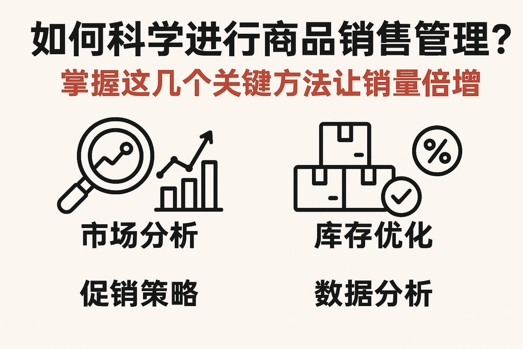 如何科学进行商品销售管理？掌握这几个关键方法让销量倍增