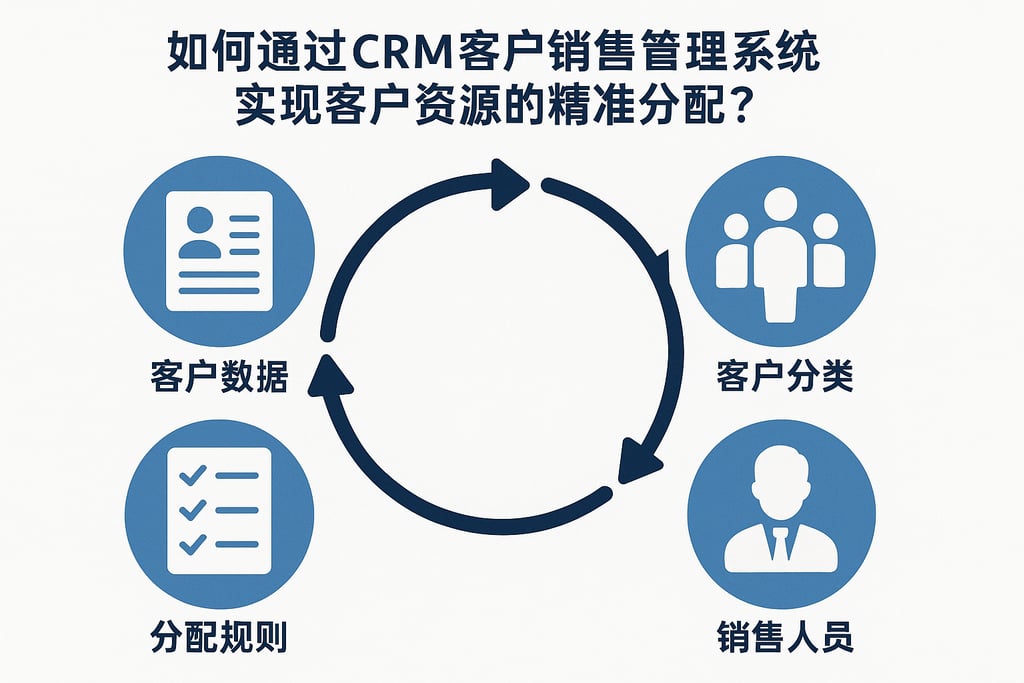 如何通过crm客户销售管理系统实现客户资源的精准分配？