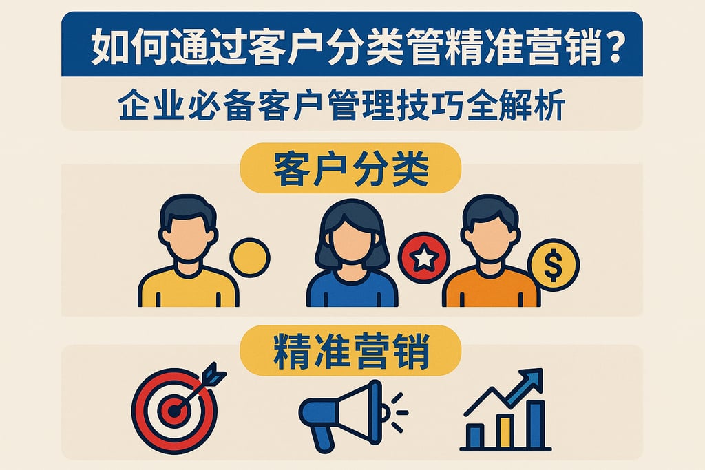 如何通过客户分类管理精准营销？企业必备客户管理技巧全解析