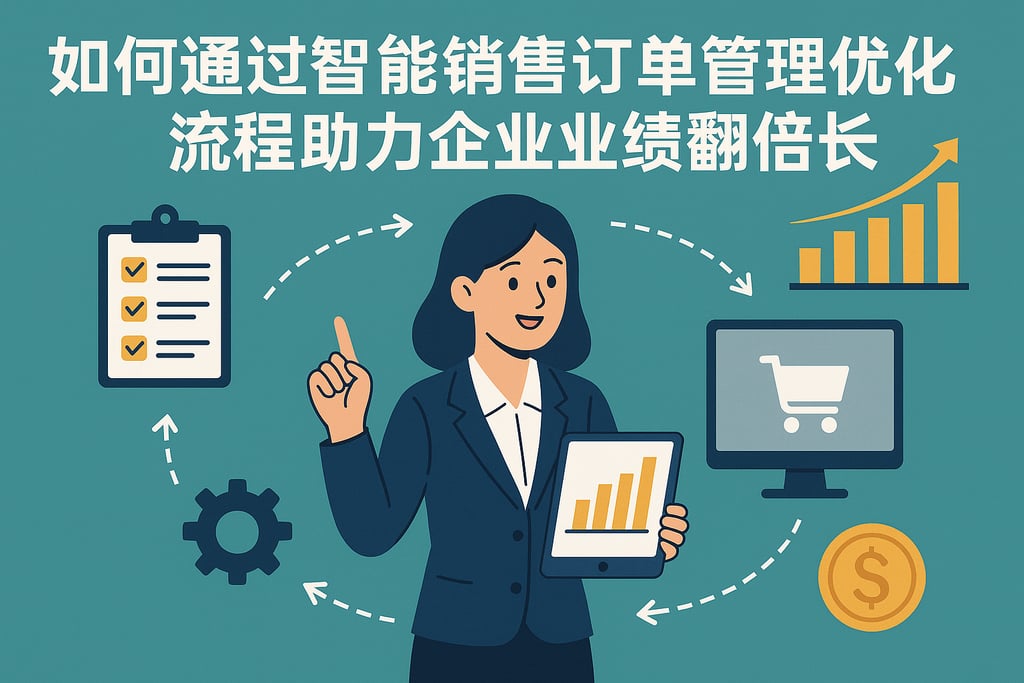 如何通过智能销售订单管理优化流程，助力企业业绩翻倍增长