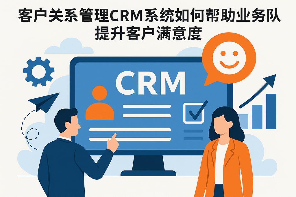 客户关系管理CRM系统如何帮助业务团队提升客户满意度