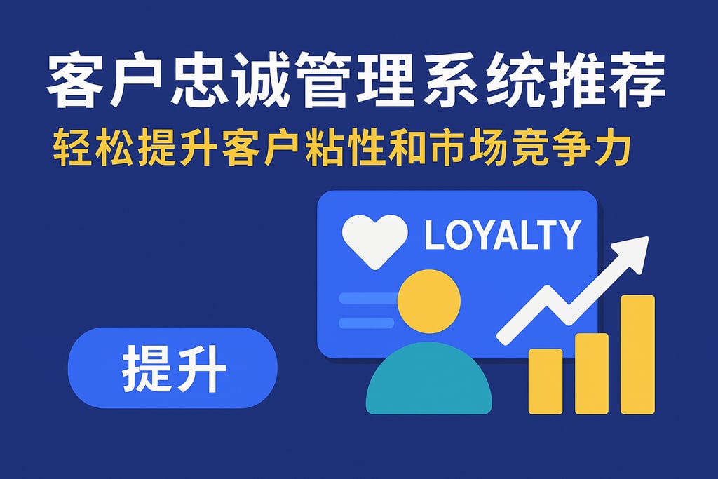 客户忠诚管理系统推荐，轻松提升客户粘性和市场竞争力