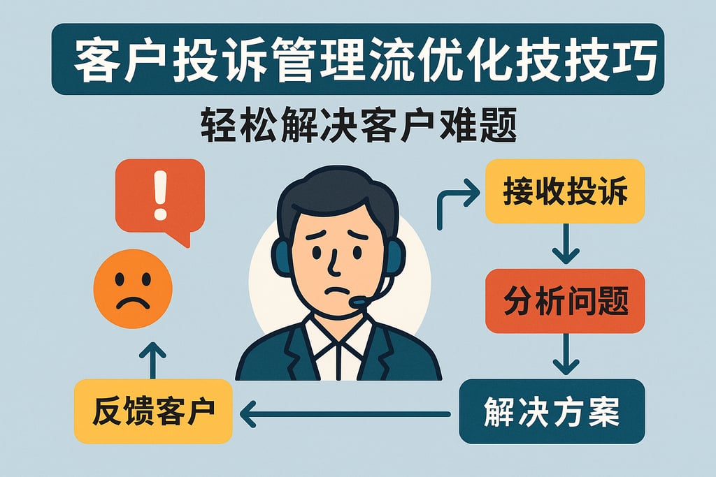 客户投诉管理流程优化技巧，轻松解决客户难题