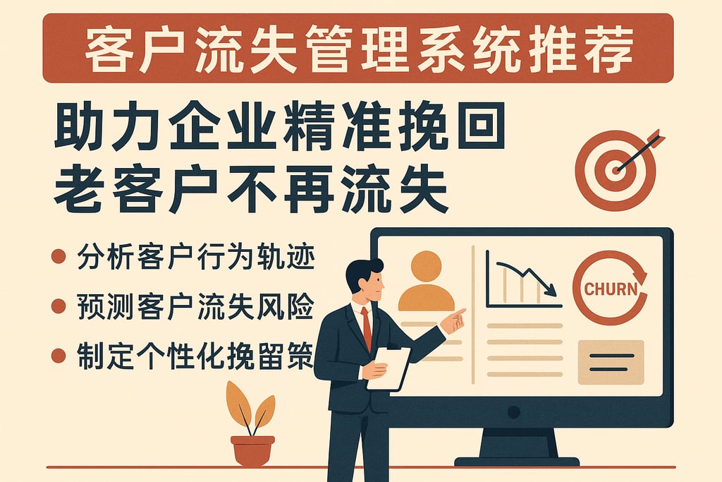客户流失管理系统推荐，助力企业精准挽回老客户不再流失