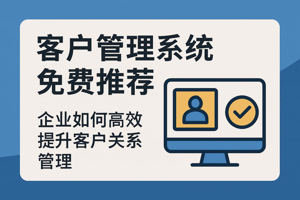 客户管理系统免费推荐，企业如何高效提升客户关系管理