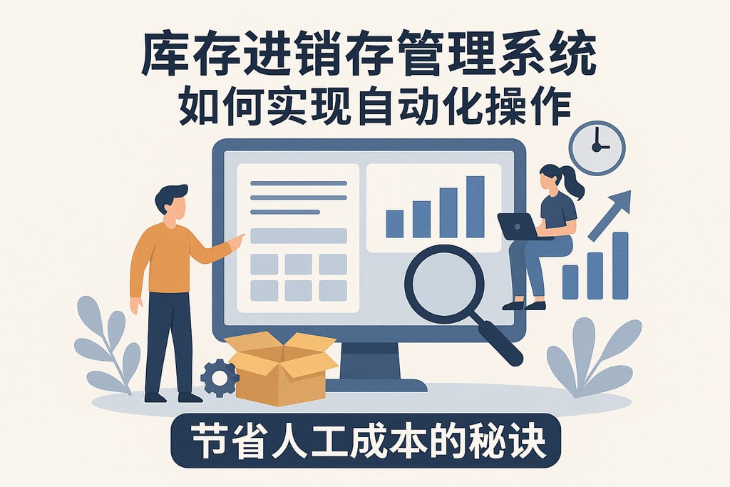 库存进销存管理系统如何实现自动化操作，节省人工成本的秘诀