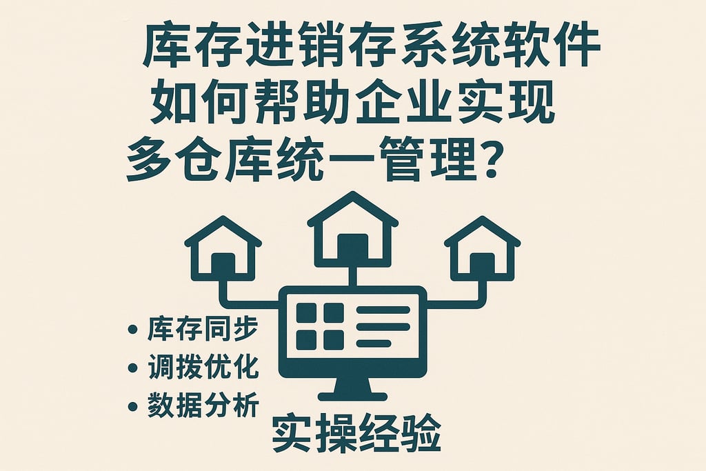 库存进销存系统软件如何帮助企业实现多仓库统一管理？实操经验