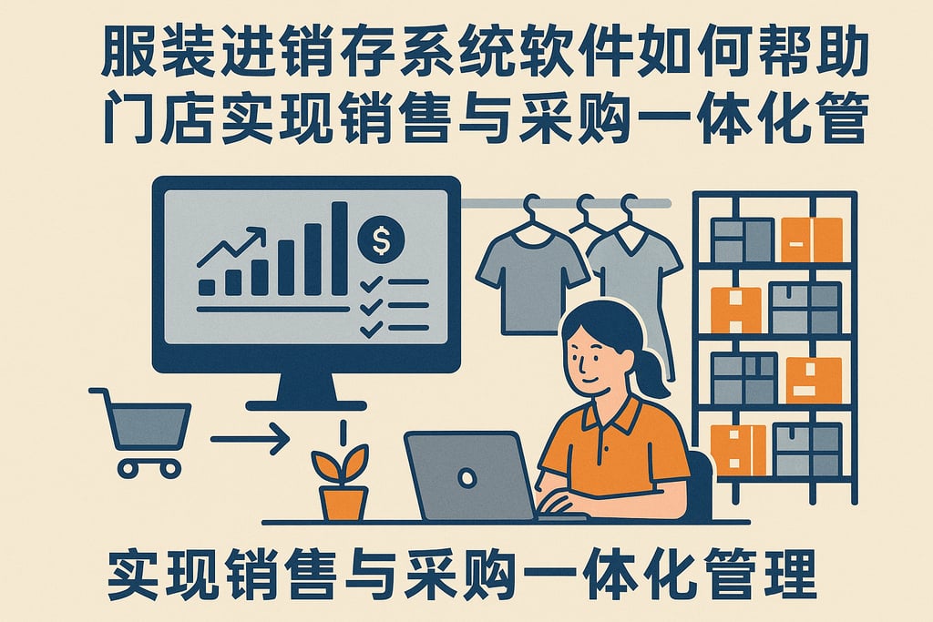 服装进销存系统软件如何帮助门店实现销售与采购一体化管理