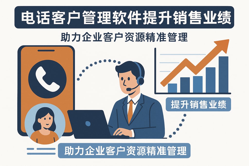 电话客户管理软件提升销售业绩，助力企业客户资源精准管理