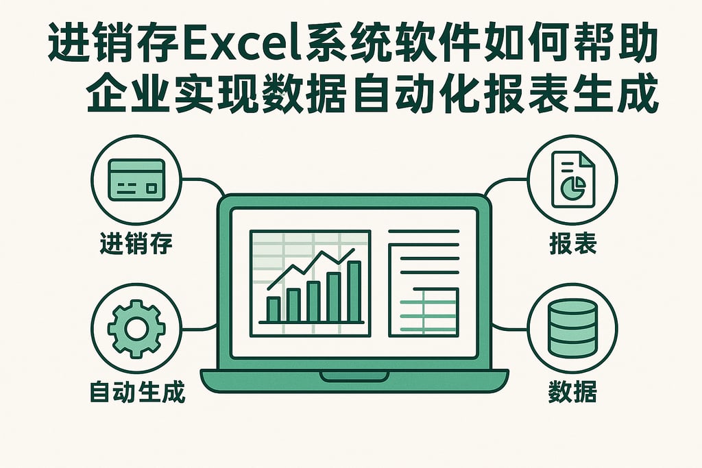进销存excel系统软件如何帮助企业实现数据自动化报表生成
