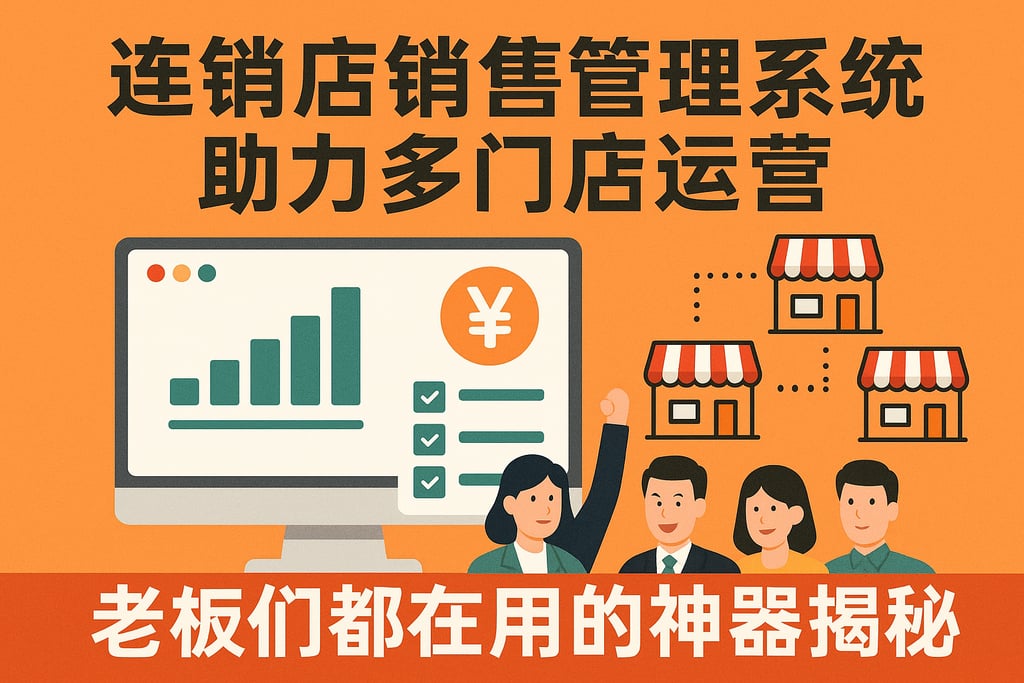连锁店销售管理系统助力多门店运营，老板们都在用的神器揭秘