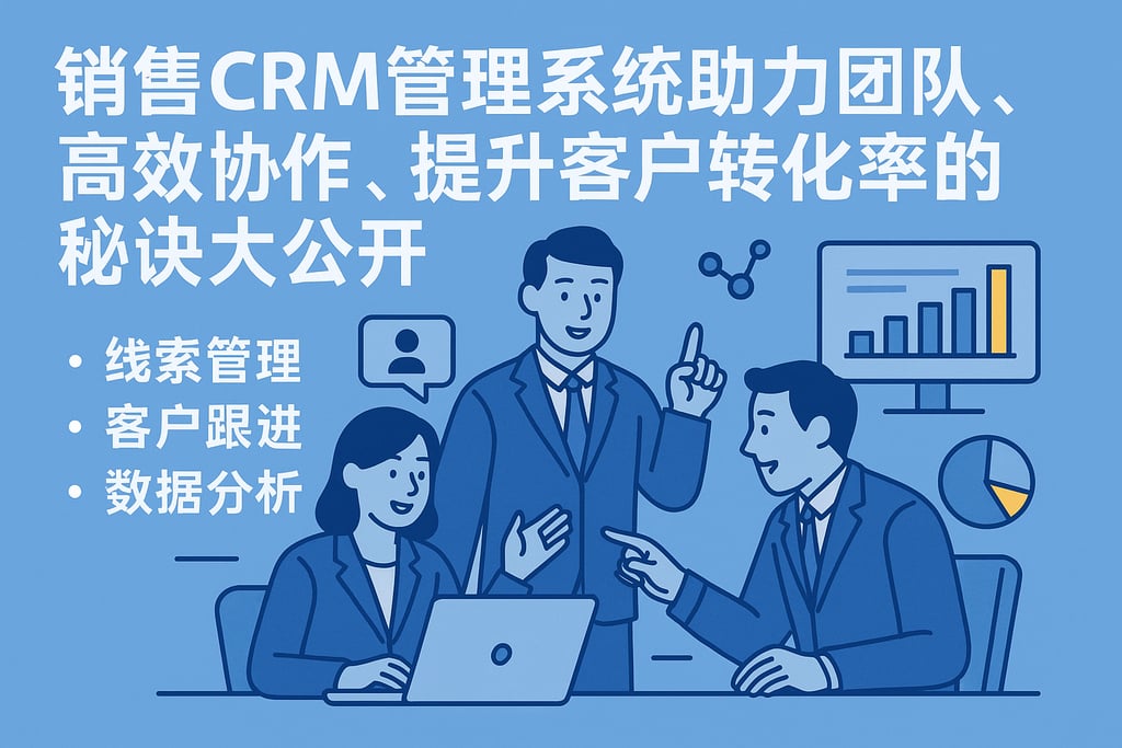 销售crm管理系统助力团队高效协作，提升客户转化率的秘诀大公开