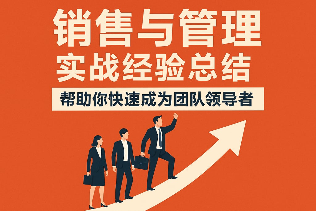 销售与管理实战经验总结，帮助你快速成为团队领导者