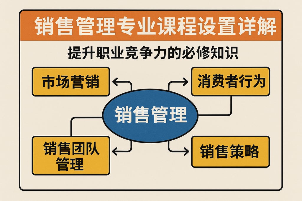销售管理专业课程设置详解，提升职业竞争力的必修知识