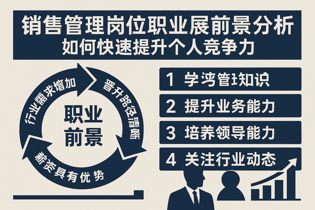 销售管理岗位职业发展前景分析，如何快速提升个人竞争力