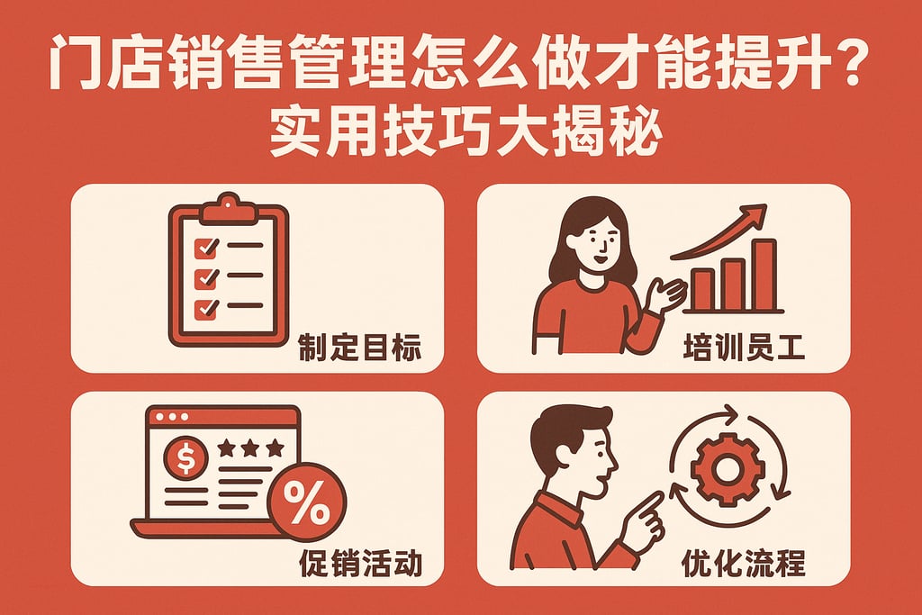 门店销售管理怎么做才能提升业绩？实用技巧大揭秘