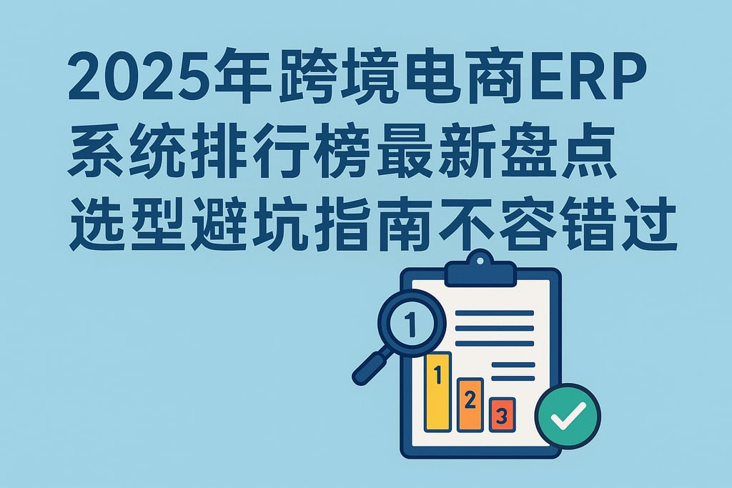 2025年跨境电商ERP系统排行榜最新盘点，选型避坑指南不容错过