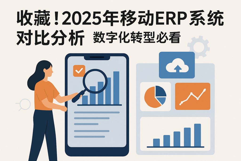 收藏！2025年移动ERP系统对比分析，数字化转型必看